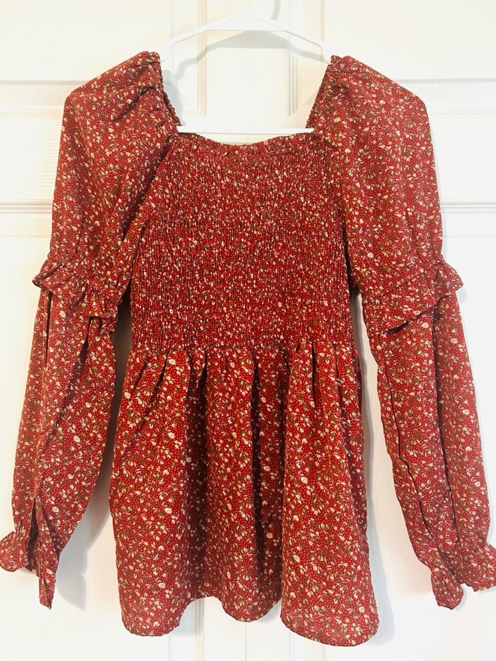 4 for $25!  Hayden Girls Peasant Blouse